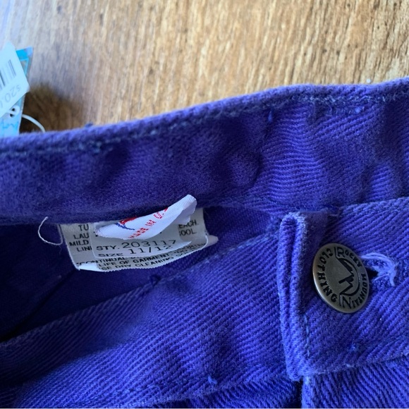 Vintage Rocky Mountain Jeans NWT Purple 29x31 Medium Western Deadstock - Picture 9 of 11